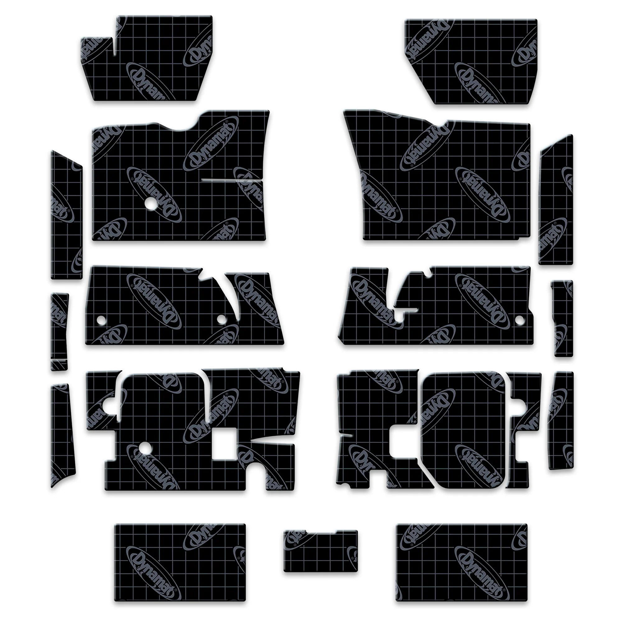 1963-67 Corvette Floor Sound Deadening Kit - XGM C2 F