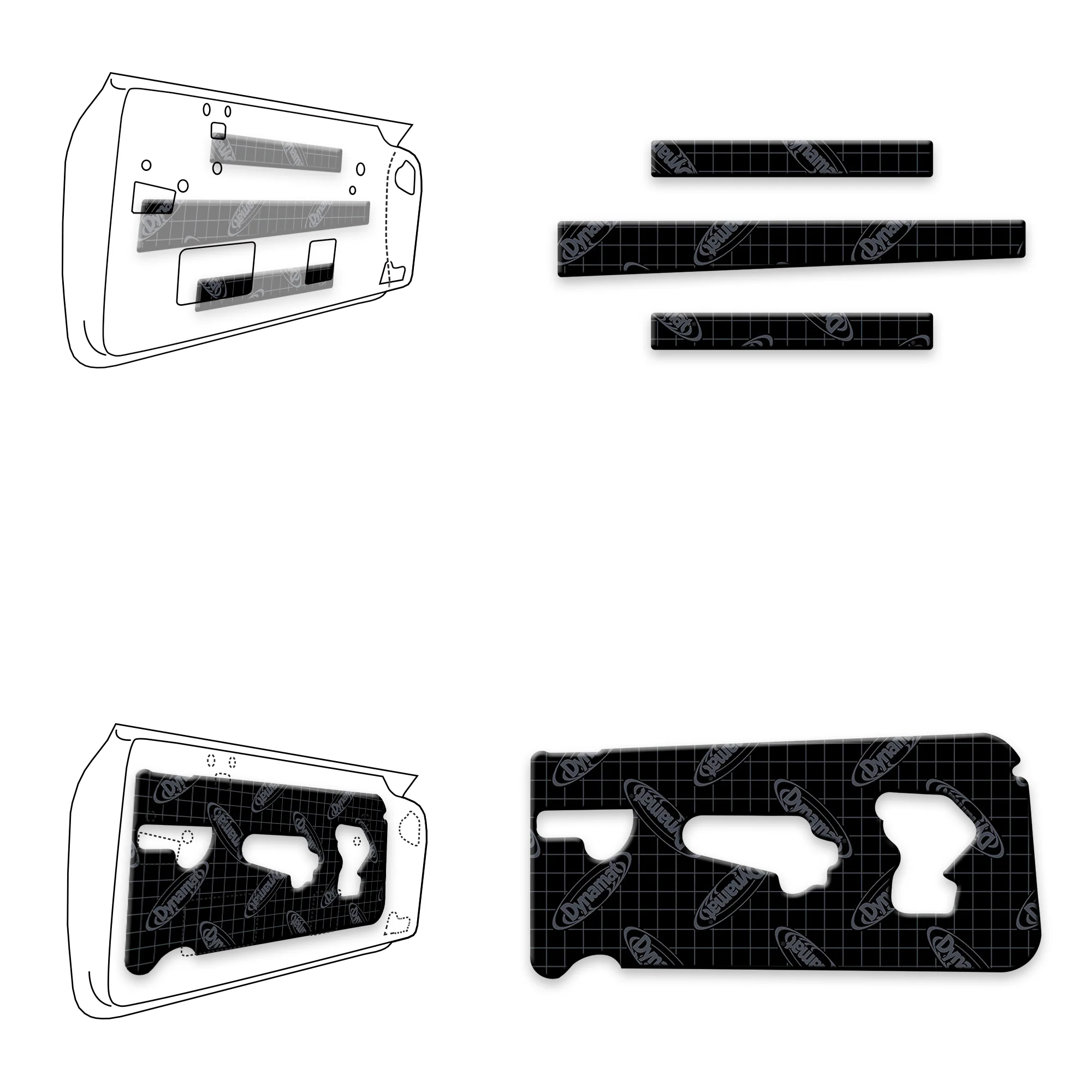 1968-1972 Chevrolet Nova Door Kit - XGM N2 D