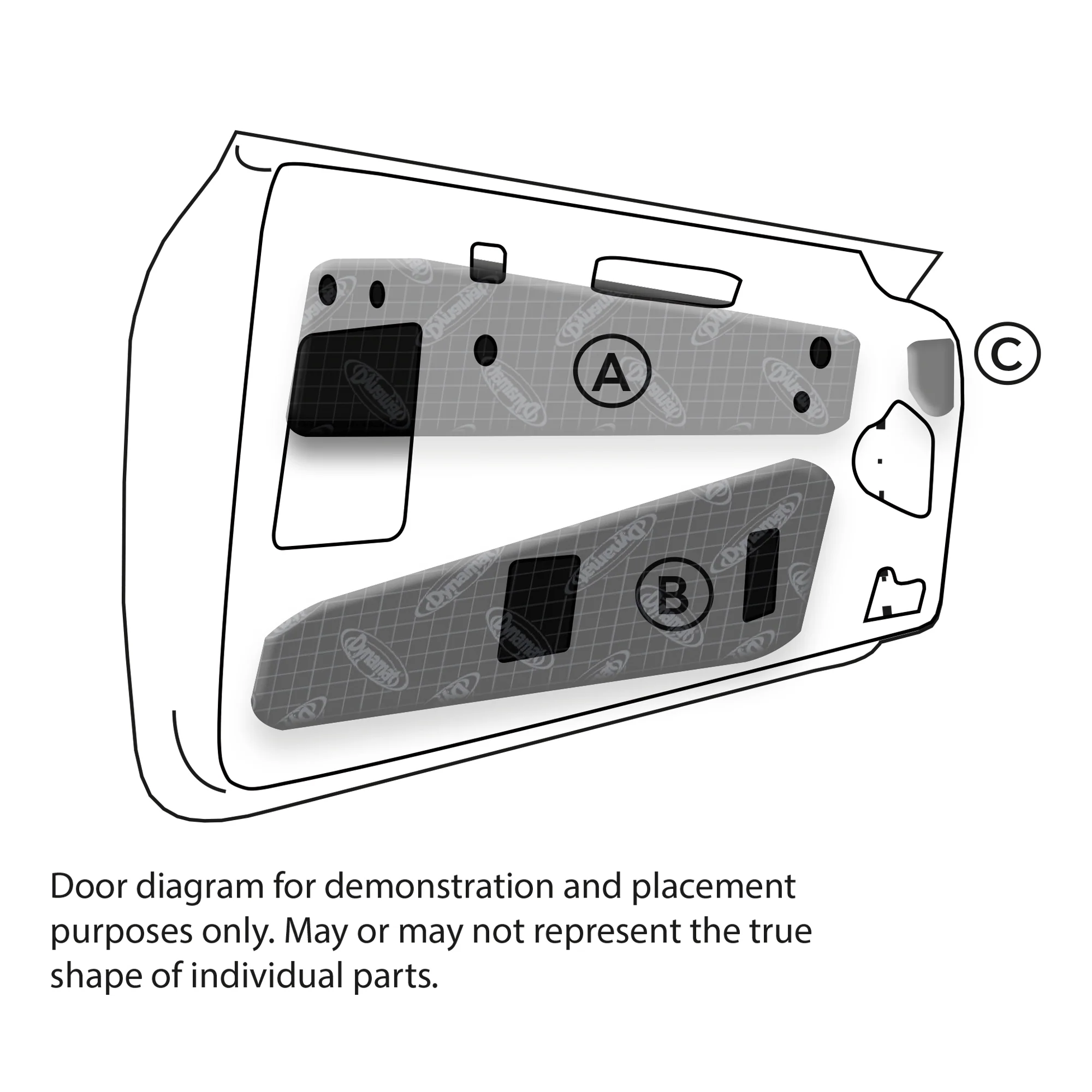 2020-2024 Tesla Model Y Doors Sound Deadening Kits