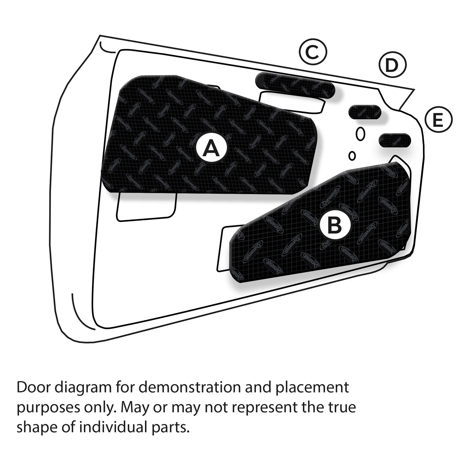 2020-2024 Tesla Model Y Doors Sound Deadening Kits - Image 3