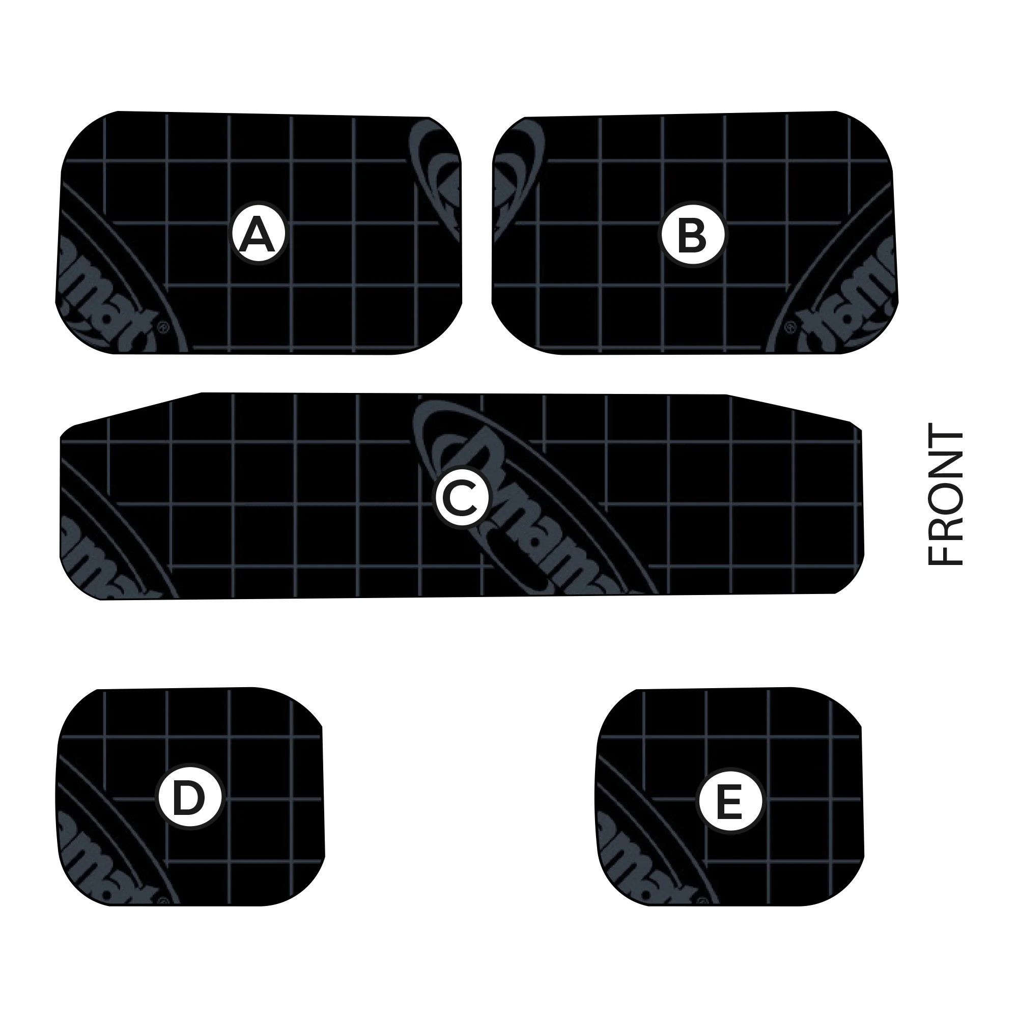 2020-2024 Tesla Model Y Trunk Lid Sound Deadening Kit