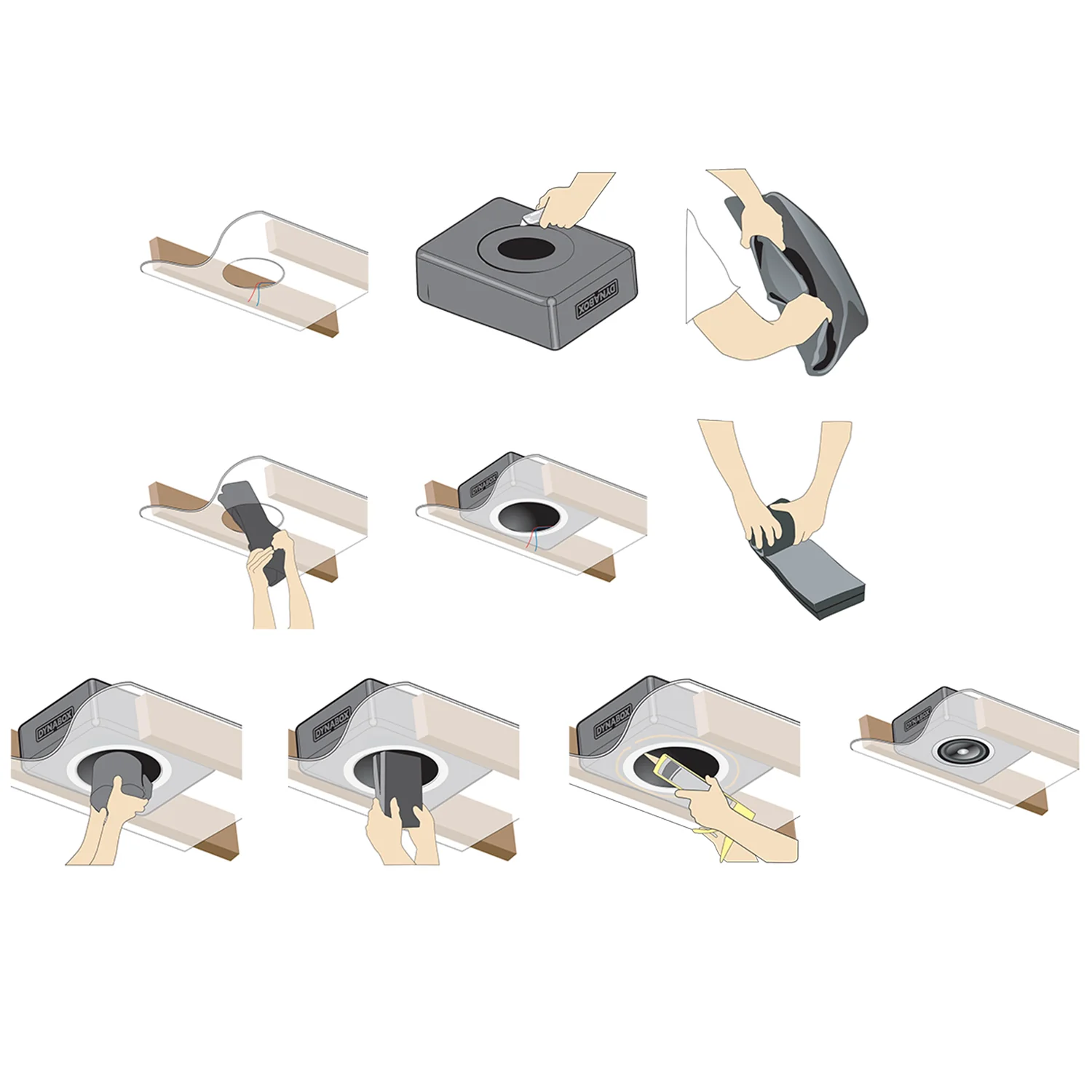 DynaBox Speaker Enclosure for in-ceiling speakers - Image 6